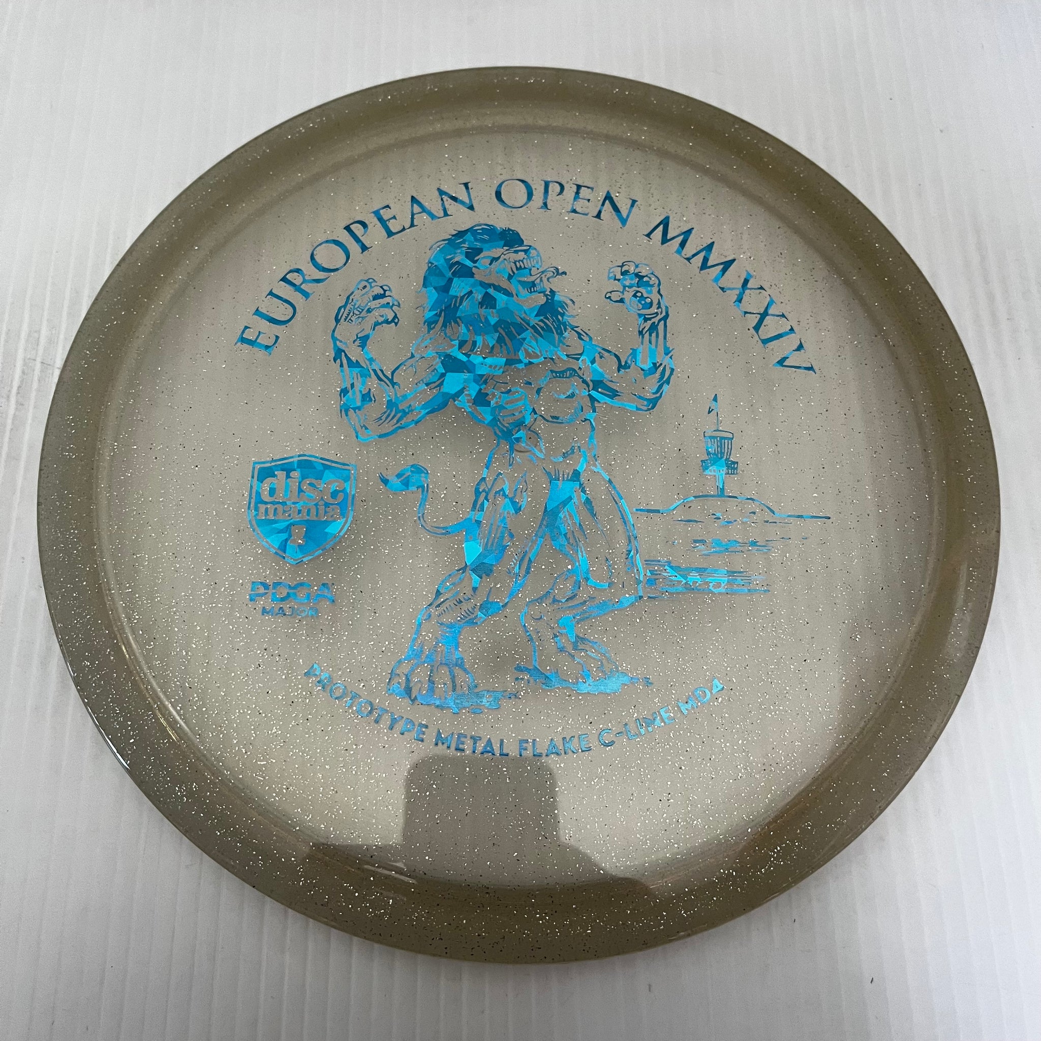 Discmania 2024 European Open Prototype Metal Flake C-Line MD4 5/4/0/3