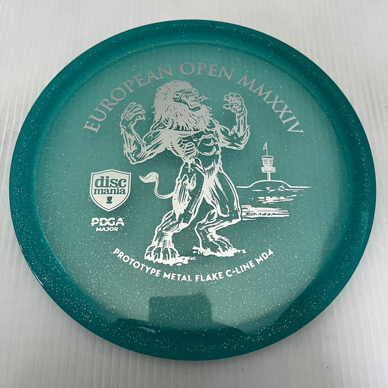 Discmania 2024 European Open Prototype Metal Flake C-Line MD4 5/4/0/3