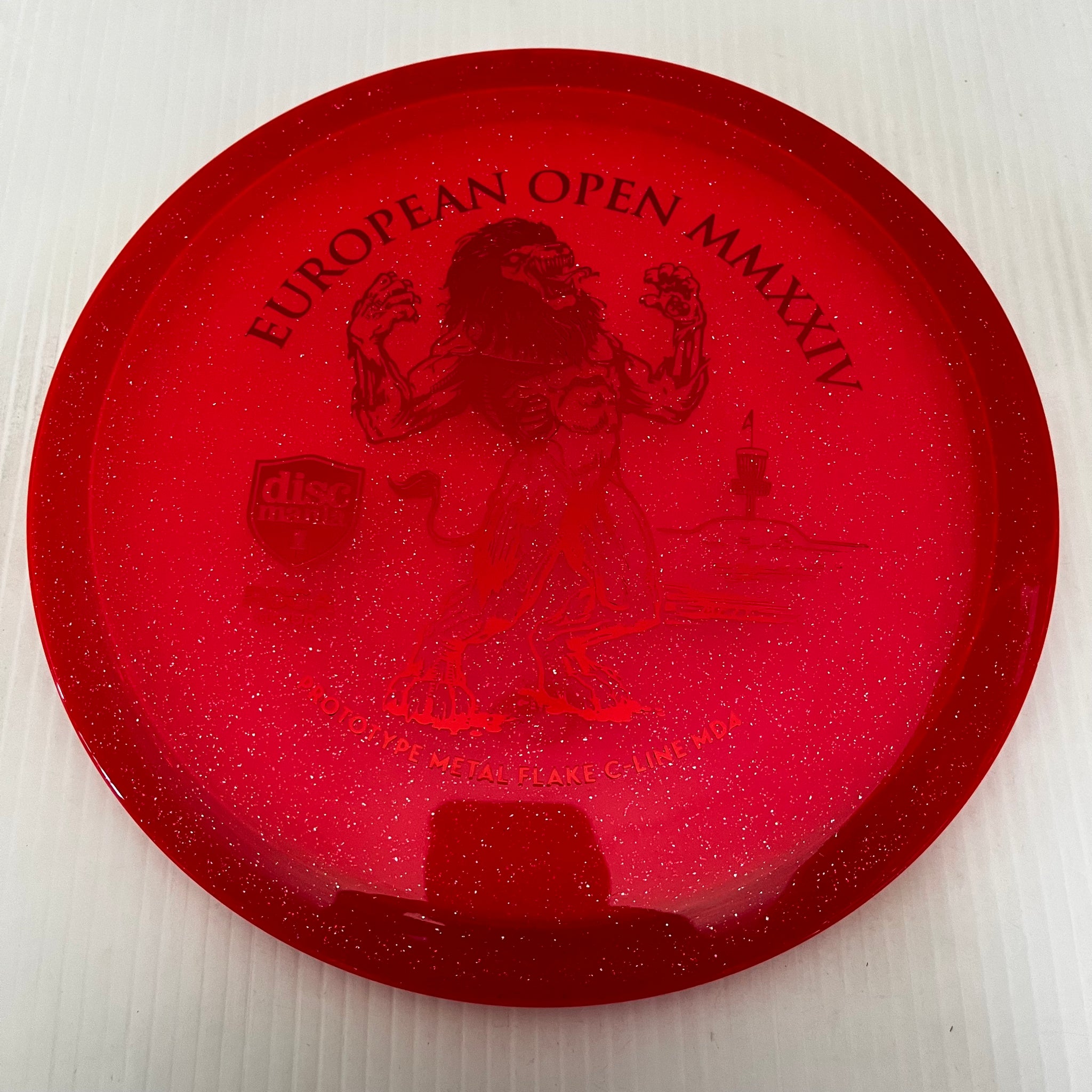 Discmania 2024 European Open Prototype Metal Flake C-Line MD4 5/4/0/3
