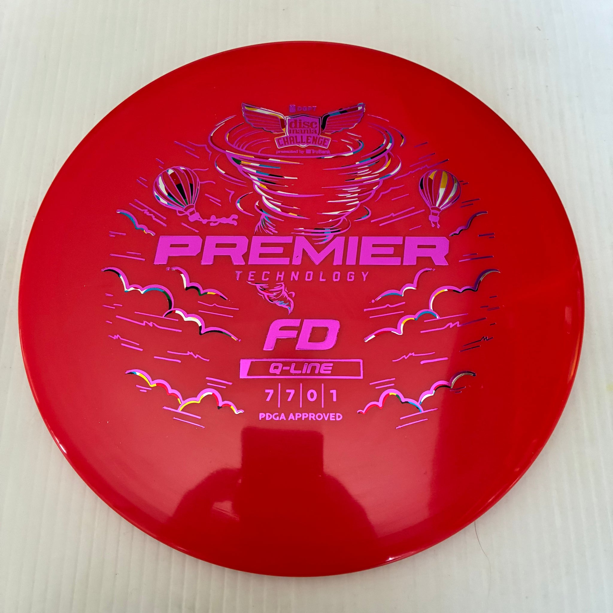 Discmania Challenge Premier Q-Line FD 7/6/0/1