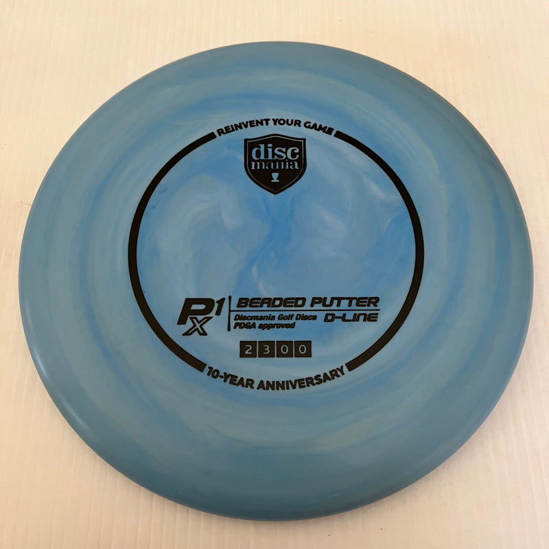 Discmania Special Edition 10th Anniversary Flex 2 Swirl D-Line P1x 2/3/0/0