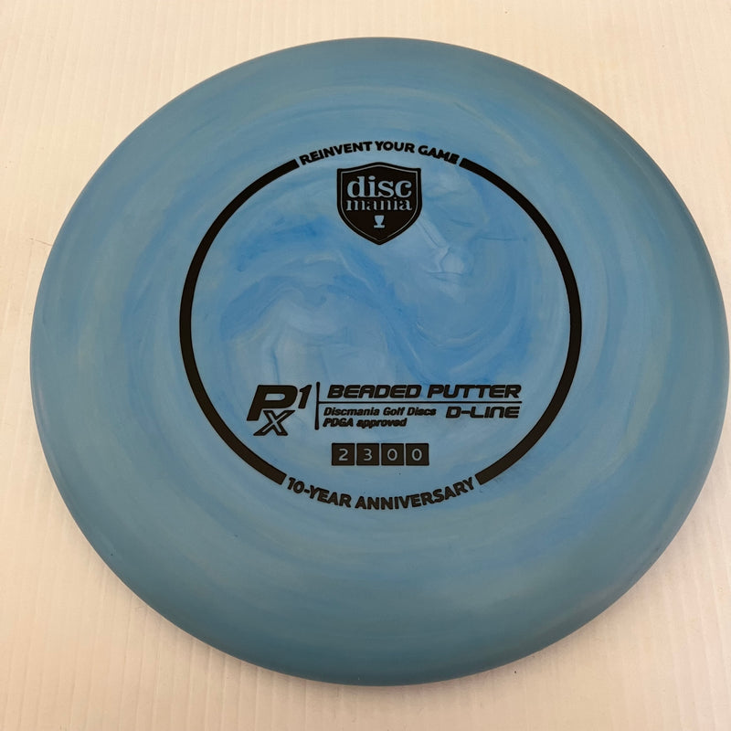 Discmania Special Edition 10th Anniversary Flex 2 Swirl D-Line P1x 2/3/0/0