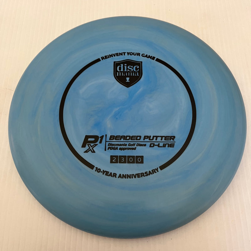 Discmania Special Edition 10th Anniversary Flex 2 Swirl D-Line P1x 2/3/0/0