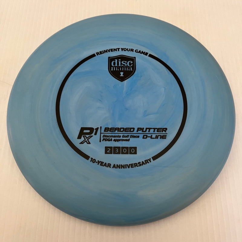 Discmania Special Edition 10th Anniversary Flex 2 Swirl D-Line P1x 2/3/0/0