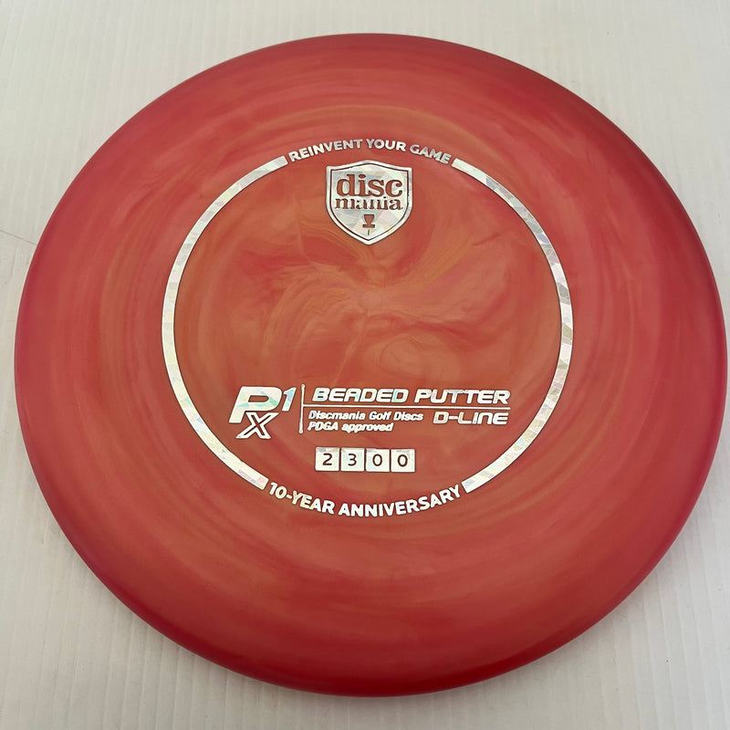 Discmania Special Edition 10th Anniversary Flex 2 Swirl D-Line P1x 2/3/0/0