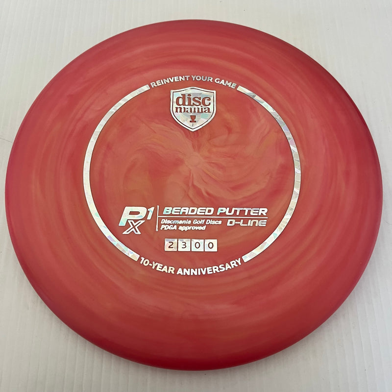 Discmania Special Edition 10th Anniversary Flex 2 Swirl D-Line P1x 2/3/0/0