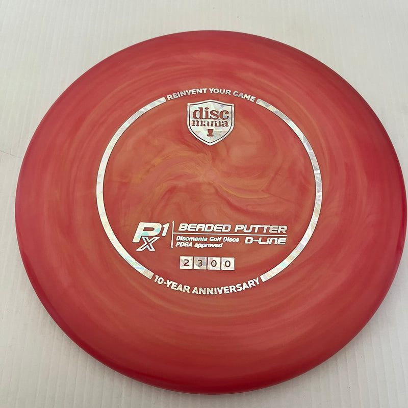 Discmania Special Edition 10th Anniversary Flex 2 Swirl D-Line P1x 2/3/0/0