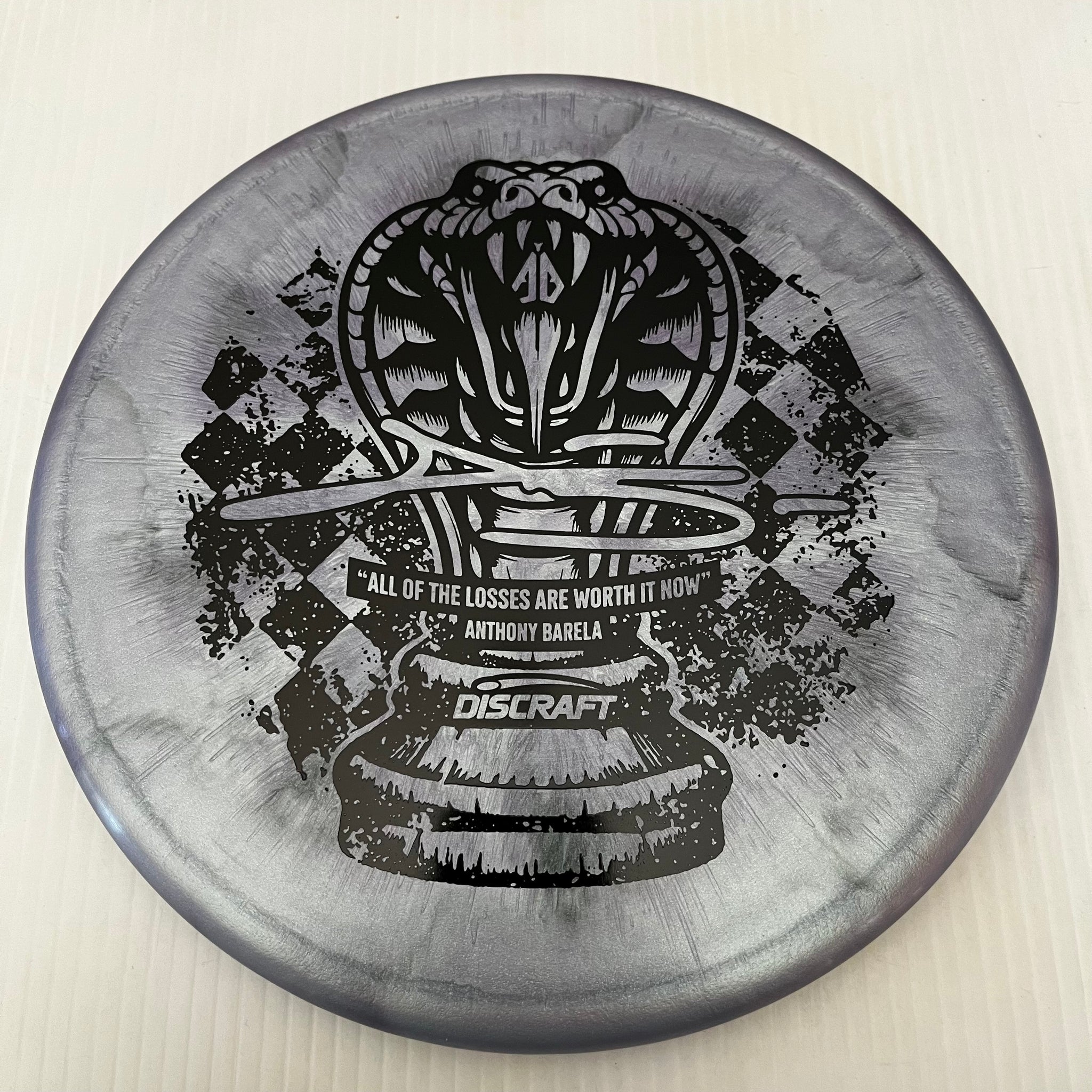 Discraft 2024 Anthony Barela Chess.com Champion Colorshift Ti Titanium Zone 4/3/0/3