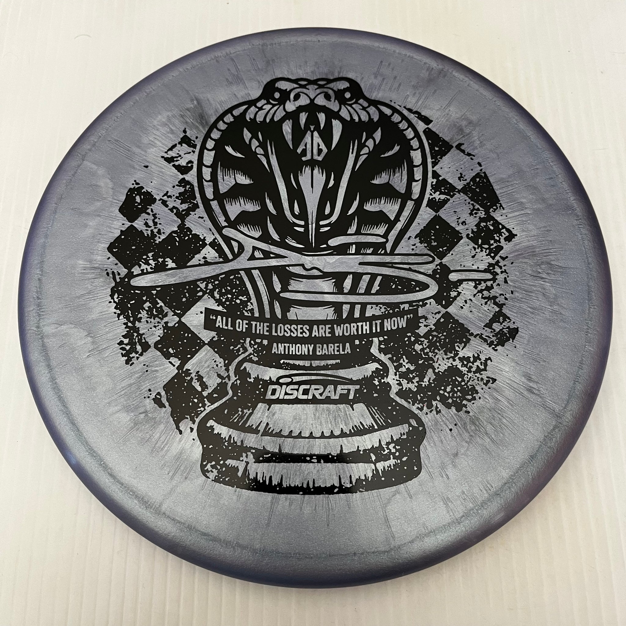 Discraft 2024 Anthony Barela Chess.com Champion Colorshift Ti Titanium Zone 4/3/0/3