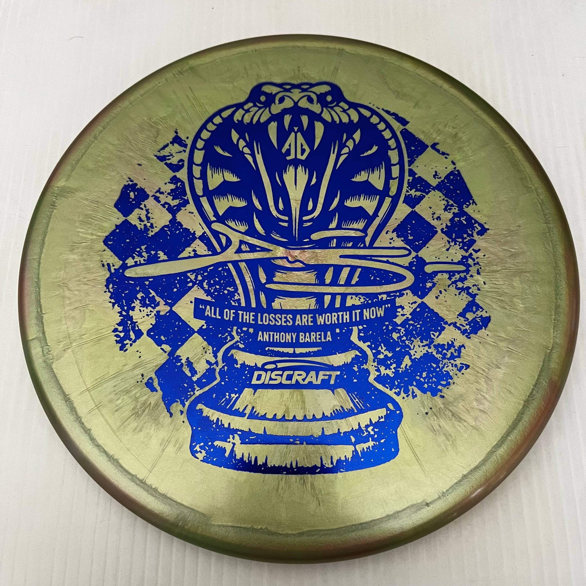 Discraft 2024 Anthony Barela Chess.com Champion Colorshift Ti Titanium Zone 4/3/0/3