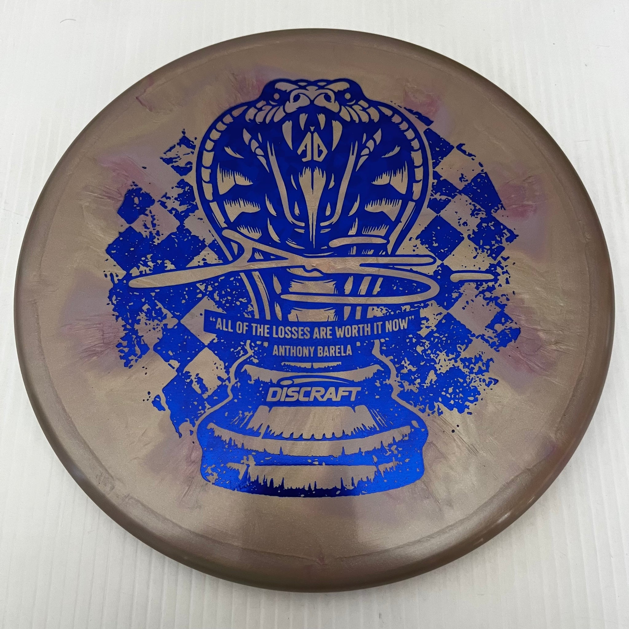 Discraft 2024 Anthony Barela Chess.com Champion Colorshift Ti Titanium Zone 4/3/0/3