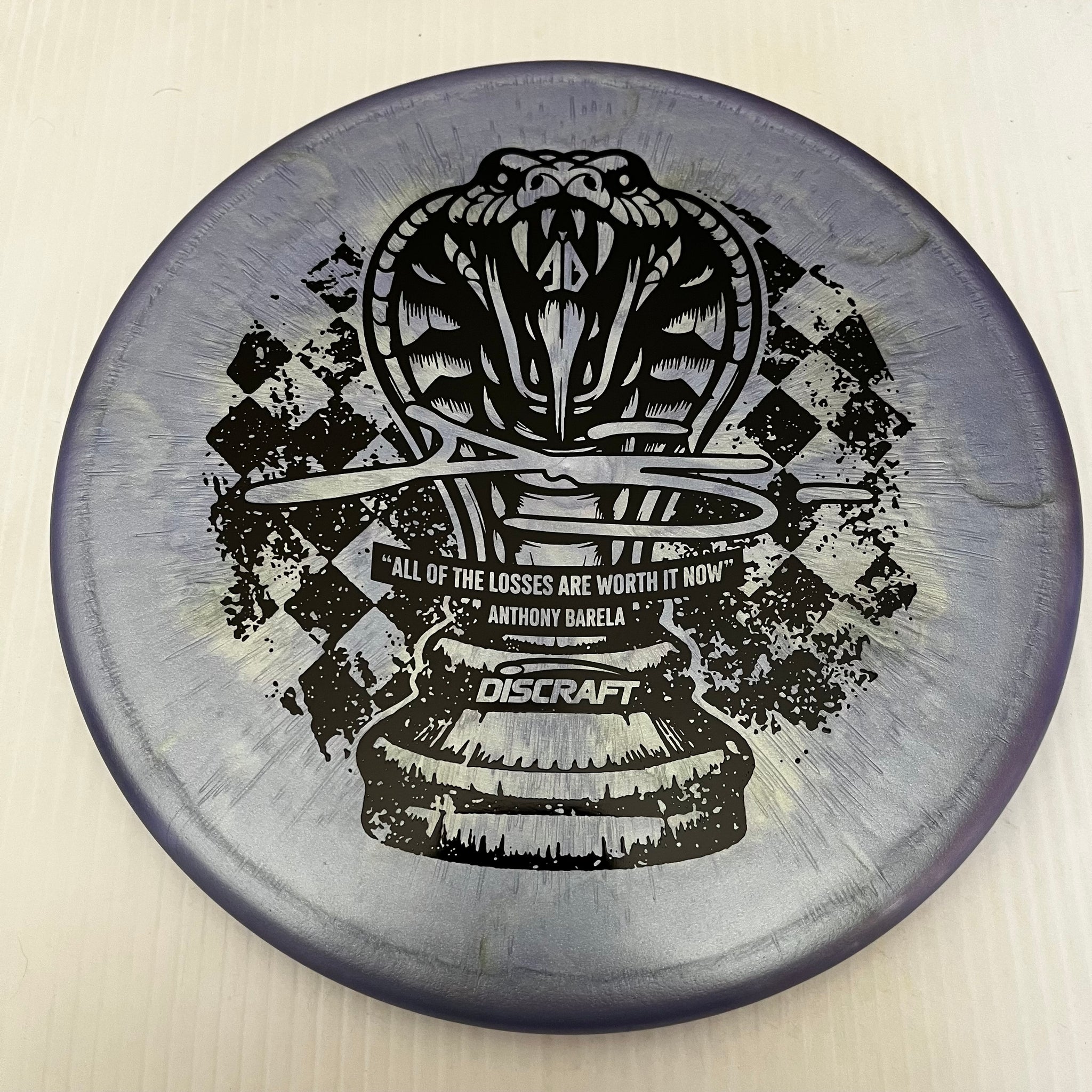 Discraft 2024 Anthony Barela Chess.com Champion Colorshift Ti Titanium Zone 4/3/0/3