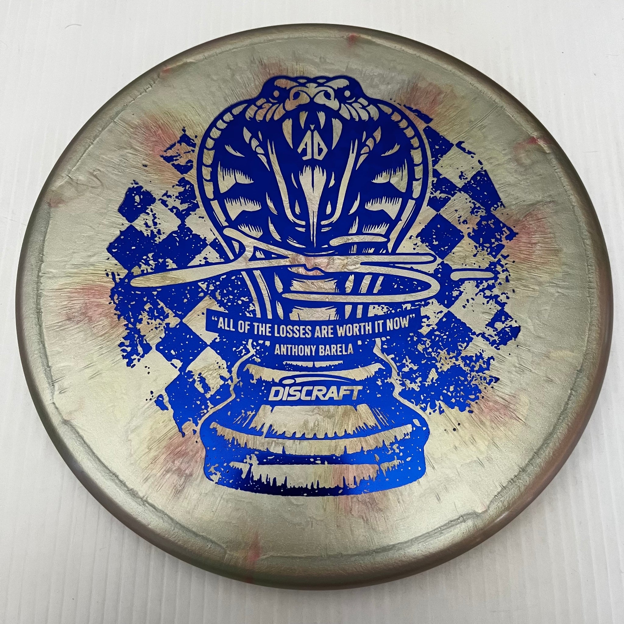 Discraft 2024 Anthony Barela Chess.com Champion Colorshift Ti Titanium Zone 4/3/0/3