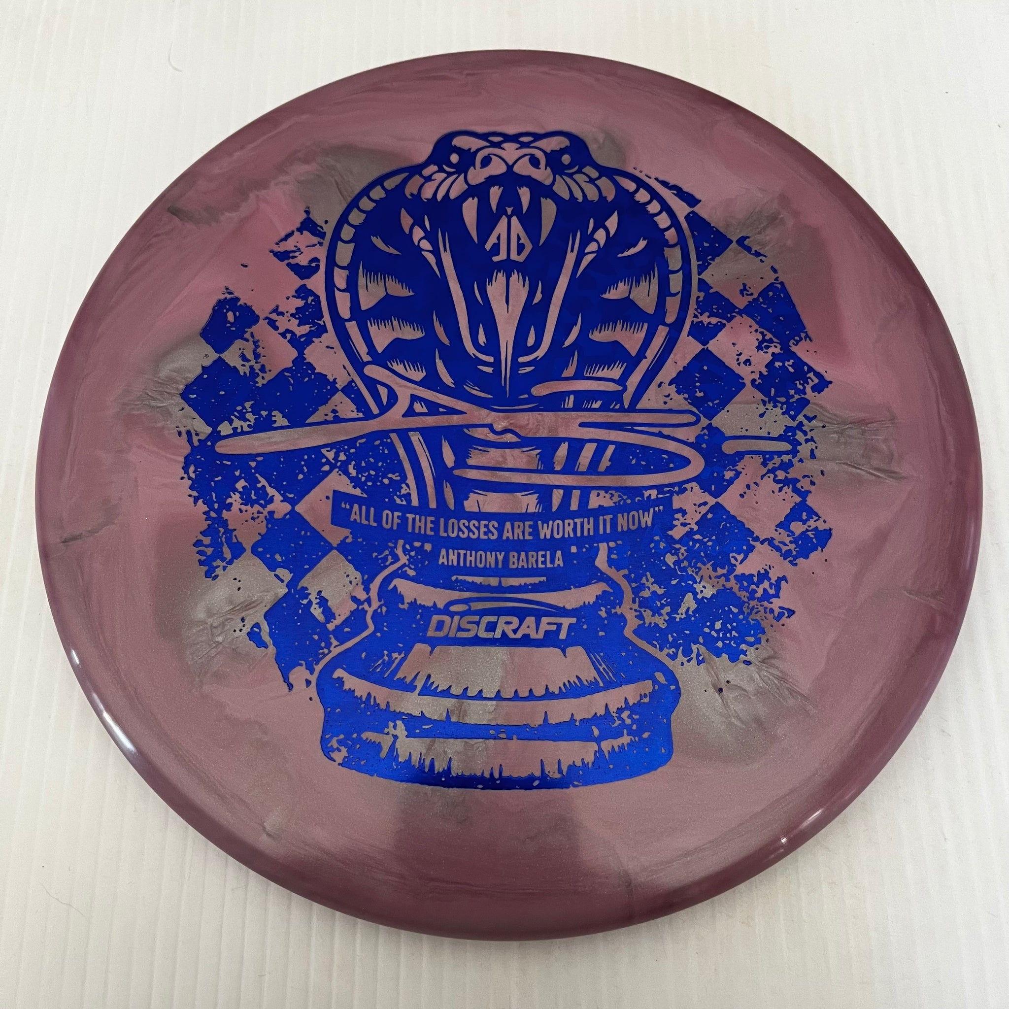 Discraft 2024 Anthony Barela Chess.com Champion Colorshift Ti Titanium Zone 4/3/0/3