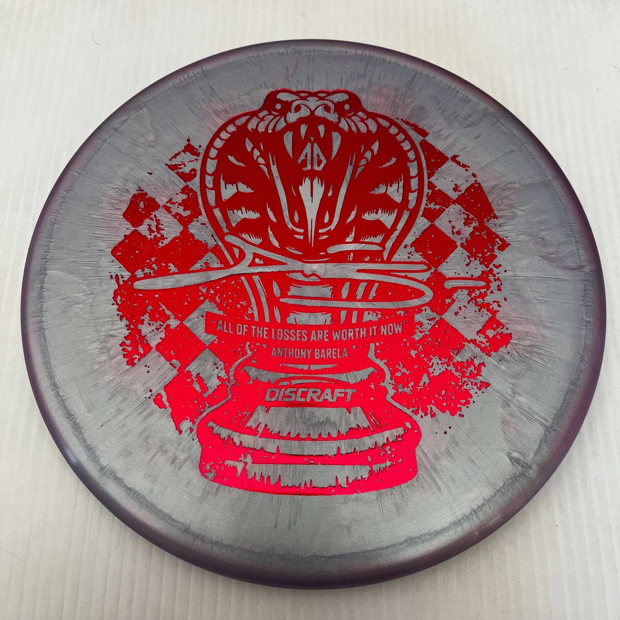 Discraft 2024 Anthony Barela Chess.com Champion Colorshift Ti Titanium Zone 4/3/0/3