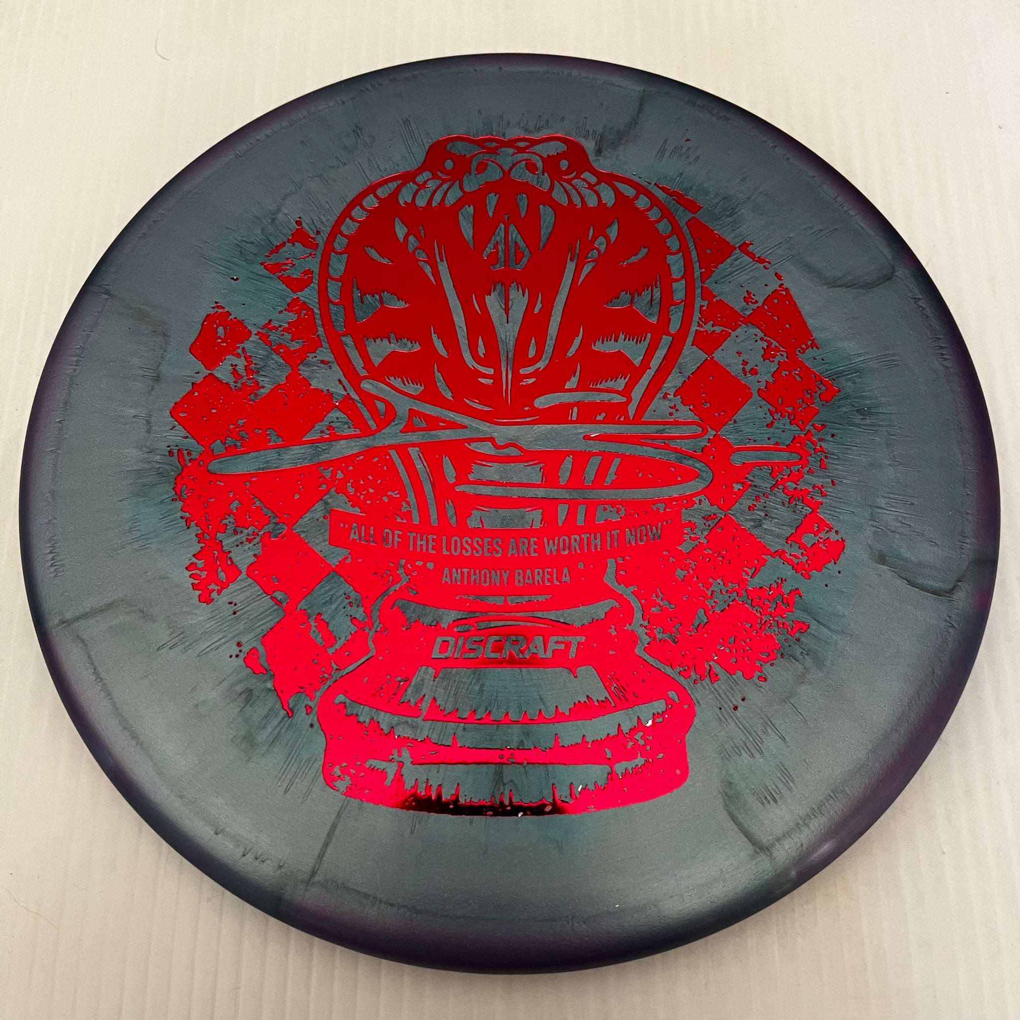 Discraft 2024 Anthony Barela Chess.com Champion Colorshift Ti Titanium Zone 4/3/0/3