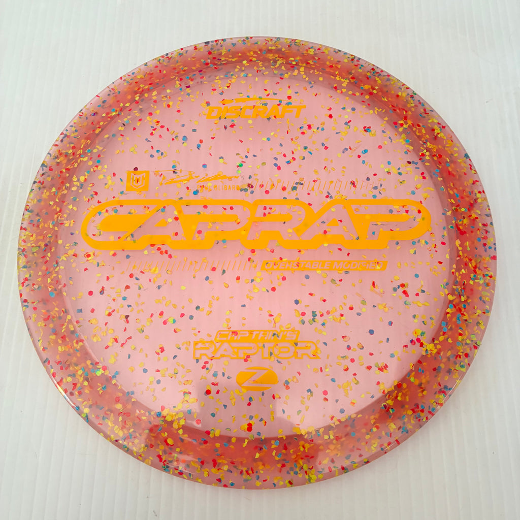 Discraft 2026 Paul Ulibarri Tour Series Z Confetti Captain's Raptor 9/3/1/4
