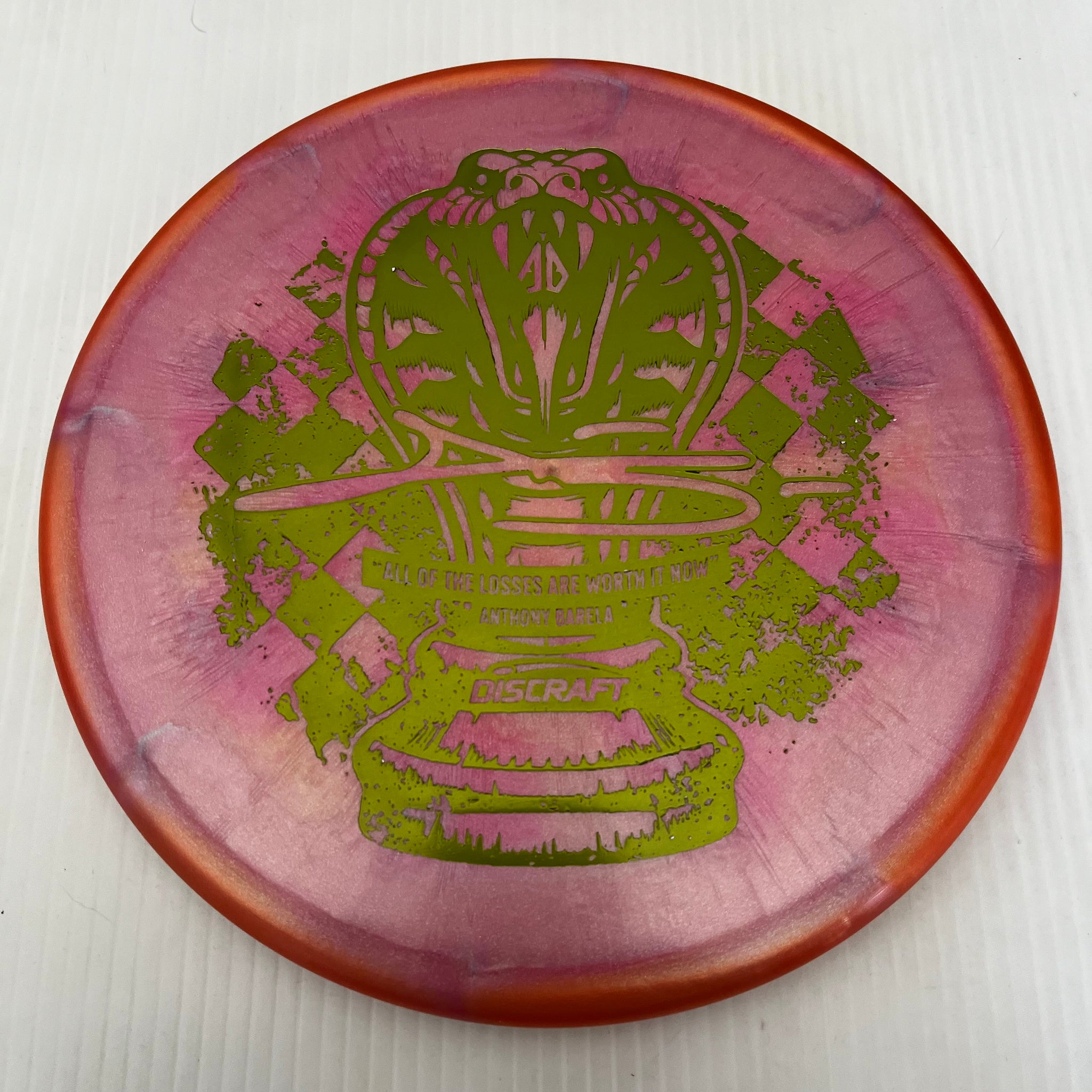 Discraft 2024 Anthony Barela Chess.com Champion Colorshift Ti Titanium Zone 4/3/0/3