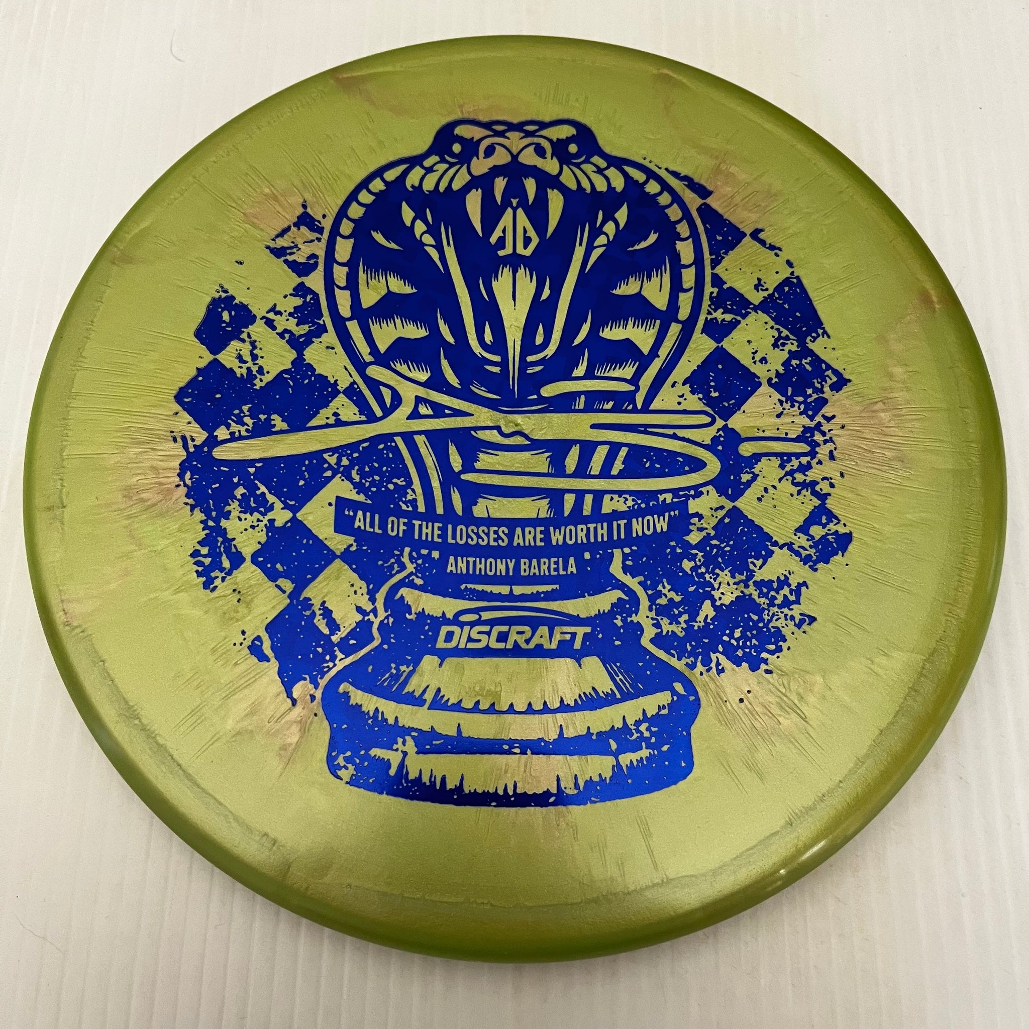 Discraft 2024 Anthony Barela Chess.com Champion Colorshift Ti Titanium Zone 4/3/0/3