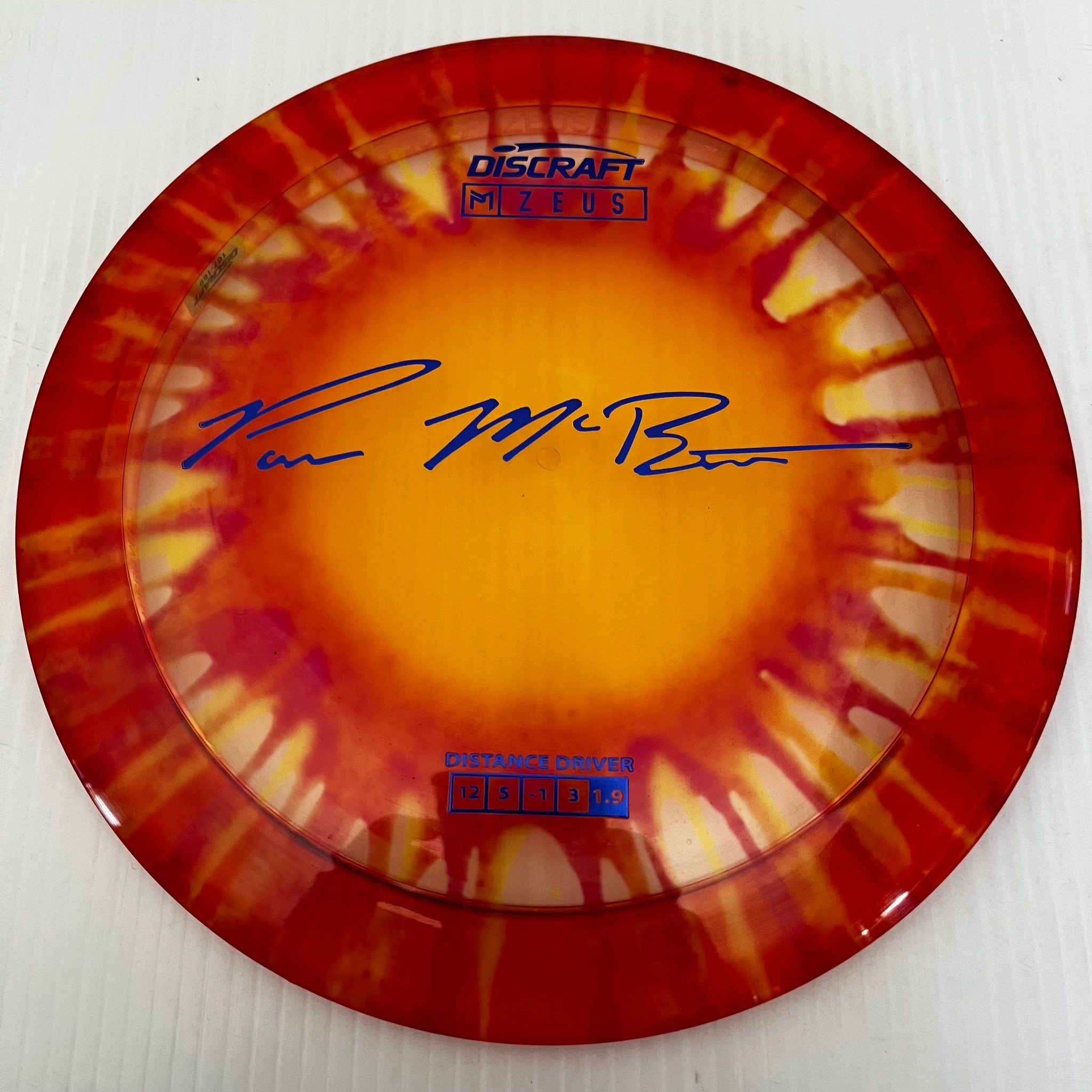 Discraft Fly Dye Z Zeus 12/5/-1/3