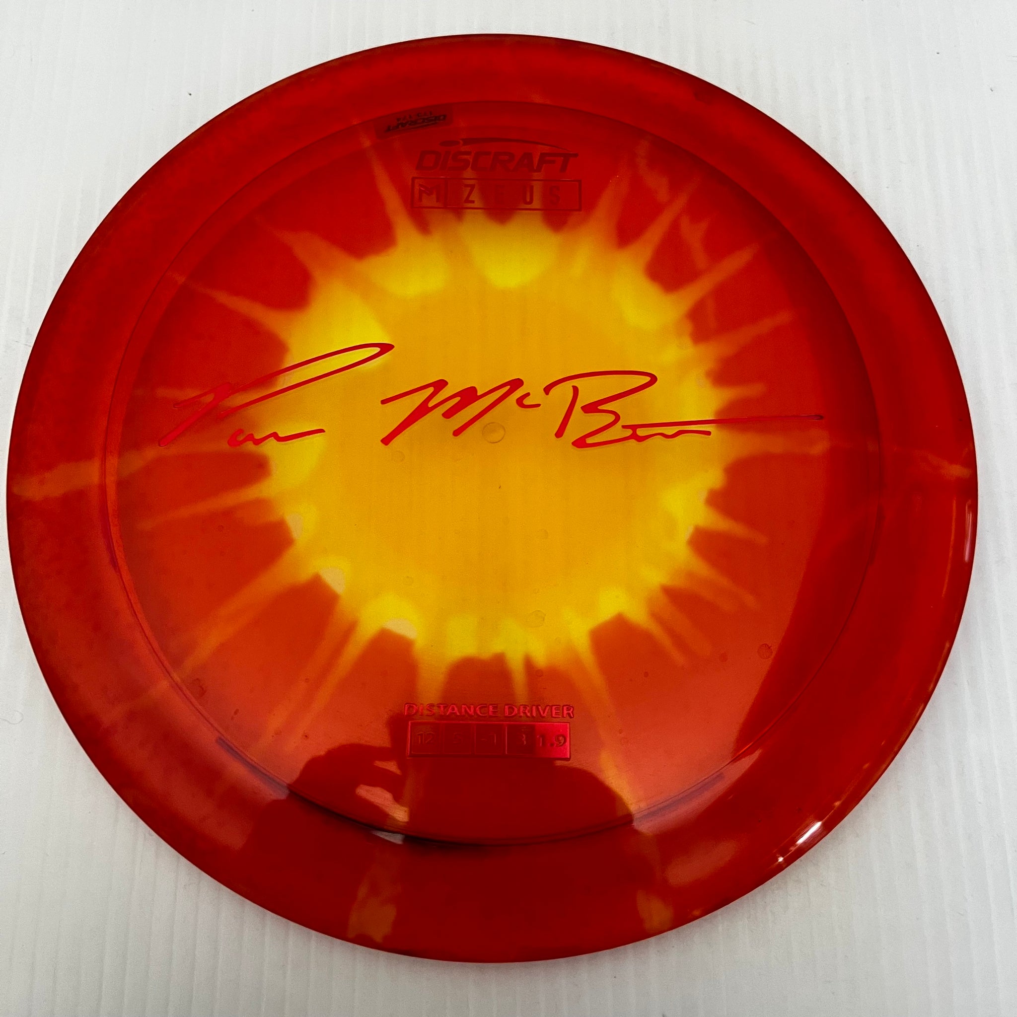 Discraft Fly Dye Z Zeus 12/5/-1/3