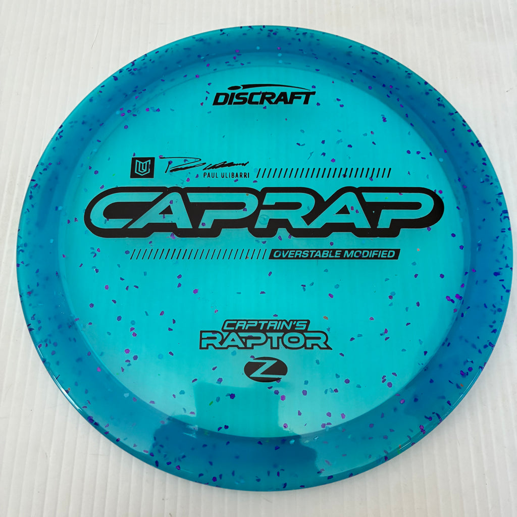 Discraft 2026 Paul Ulibarri Tour Series Z Confetti Captain's Raptor 9/3/1/4