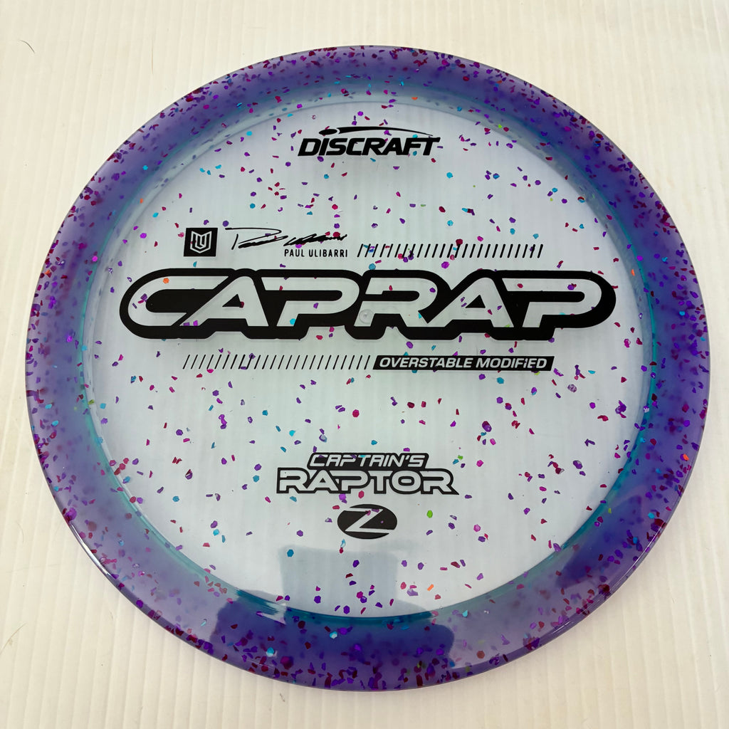 Discraft 2026 Paul Ulibarri Tour Series Z Confetti Captain's Raptor 9/3/1/4