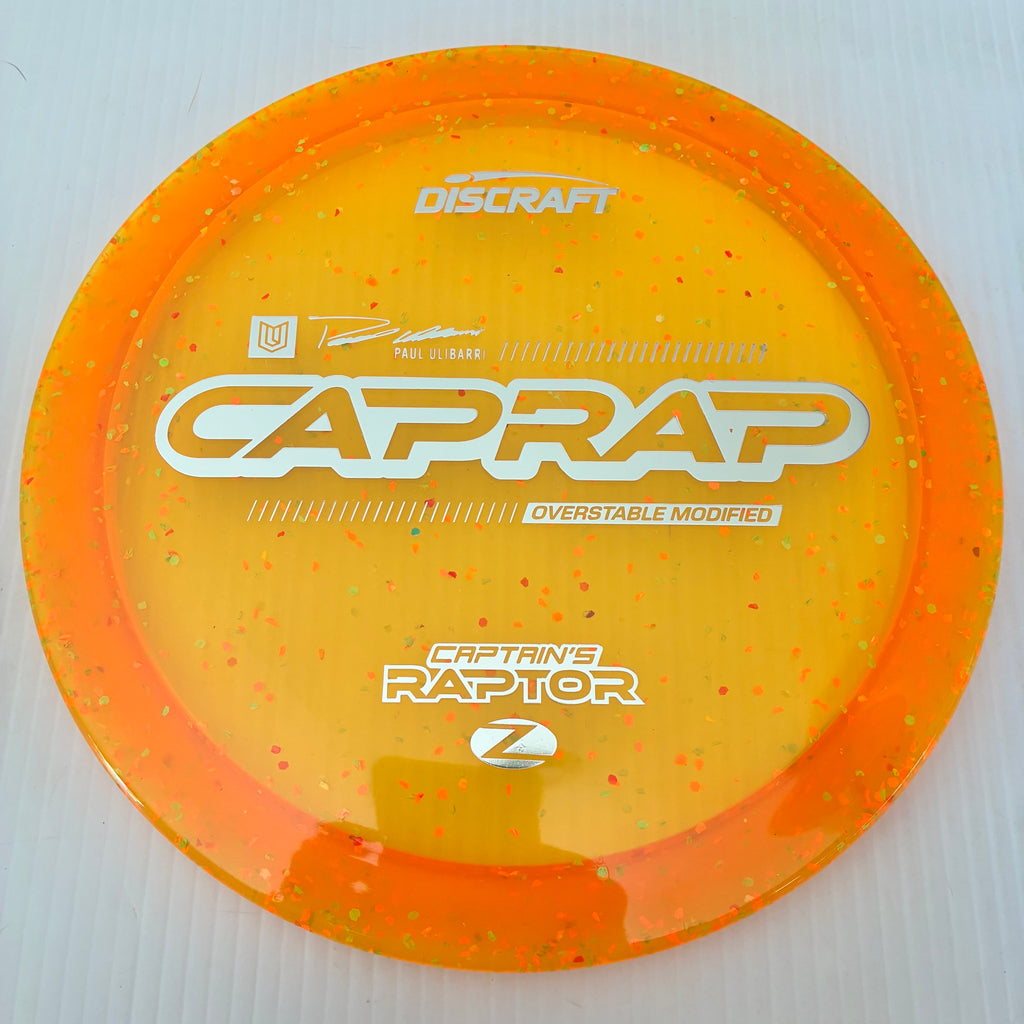 Discraft 2026 Paul Ulibarri Tour Series Z Confetti Captain's Raptor 9/3/1/4