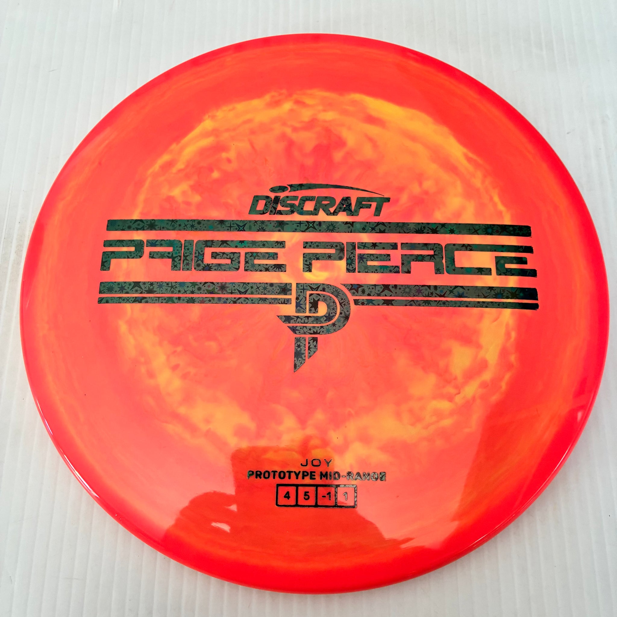 Discraft Paige Pierce Prototype Swirly ESP Joy 4/5/-1/1