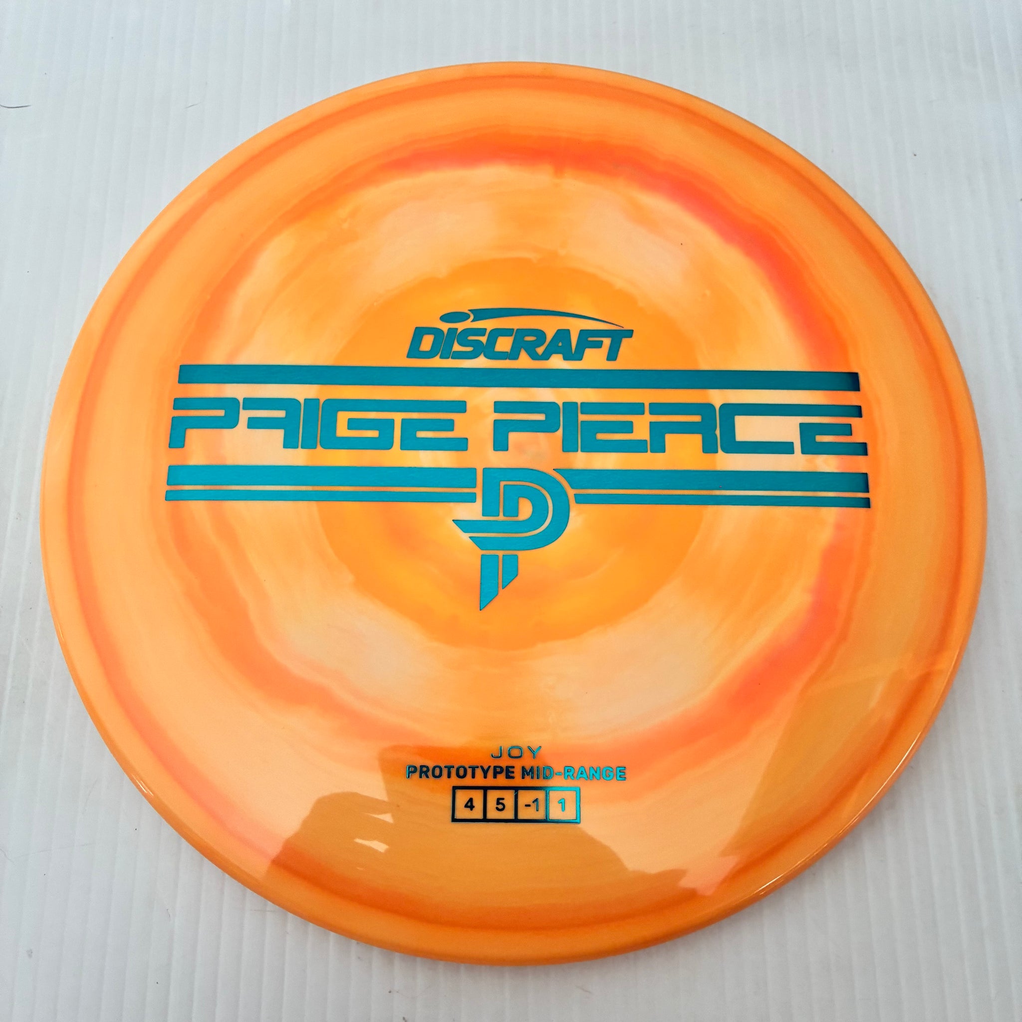 Discraft Paige Pierce Prototype Swirly ESP Joy 4/5/-1/1