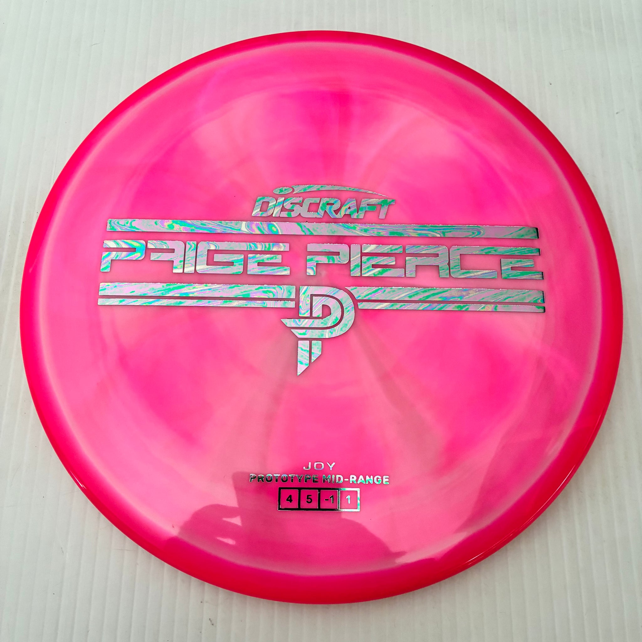 Discraft Paige Pierce Prototype Swirly ESP Joy 4/5/-1/1