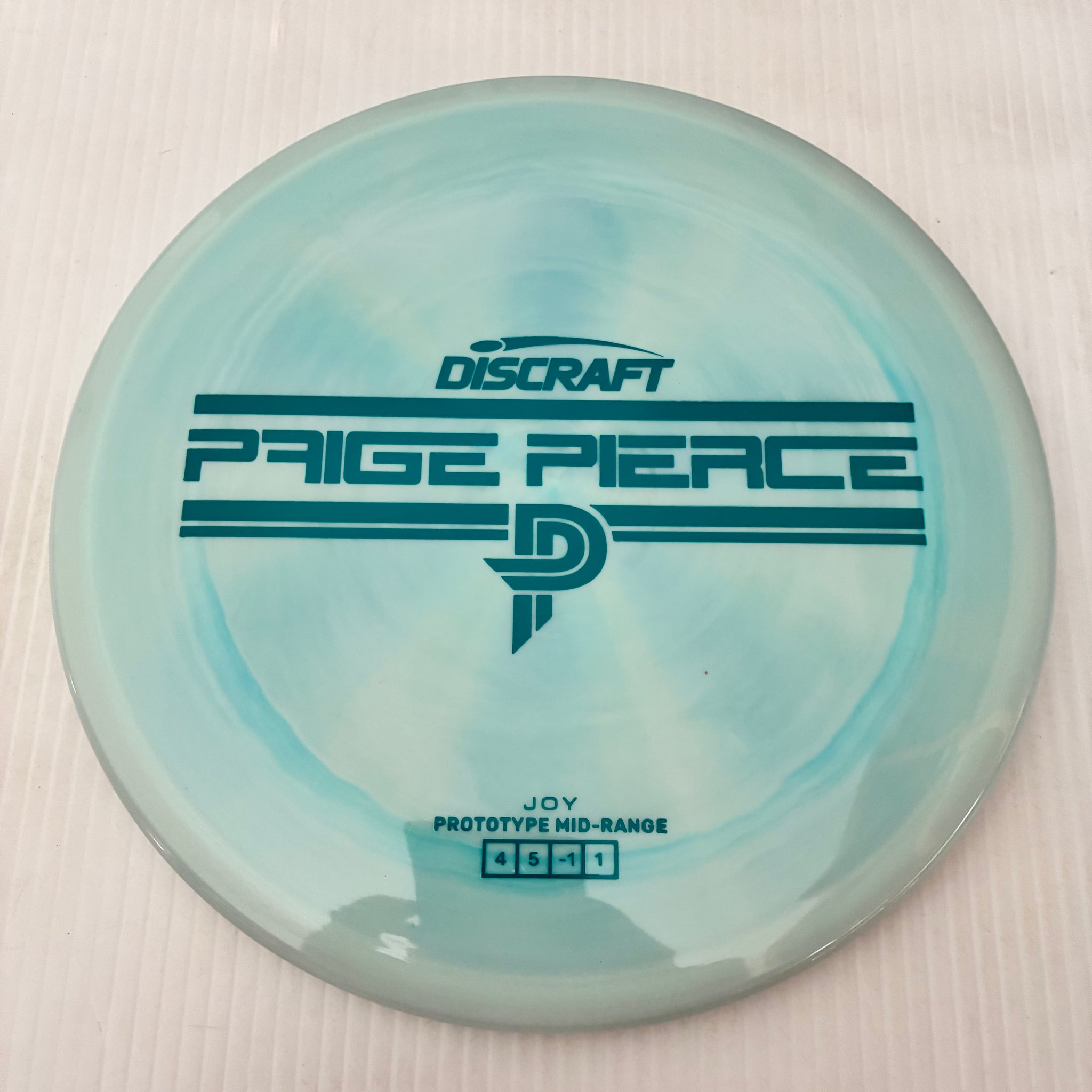 Discraft Paige Pierce Prototype Swirly ESP Joy 4/5/-1/1