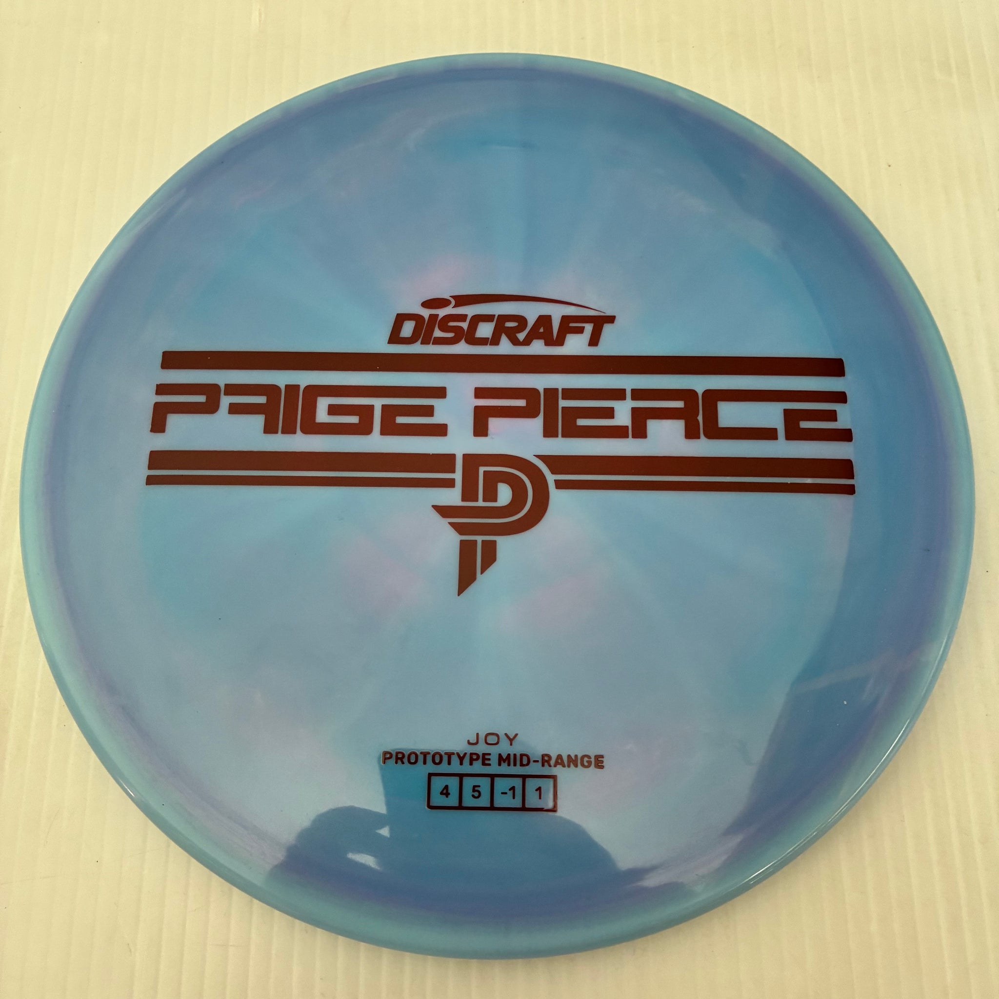 Discraft Paige Pierce Prototype Swirly ESP Joy 4/5/-1/1