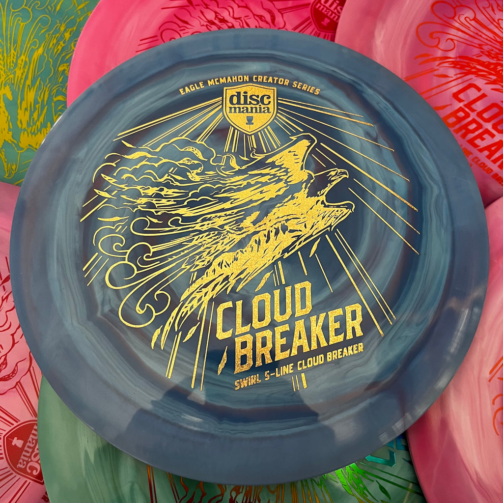 Discmania Final Run Eagle McMahon Creator Series Swirl S-Line Cloud Breaker 12/5/-1/3