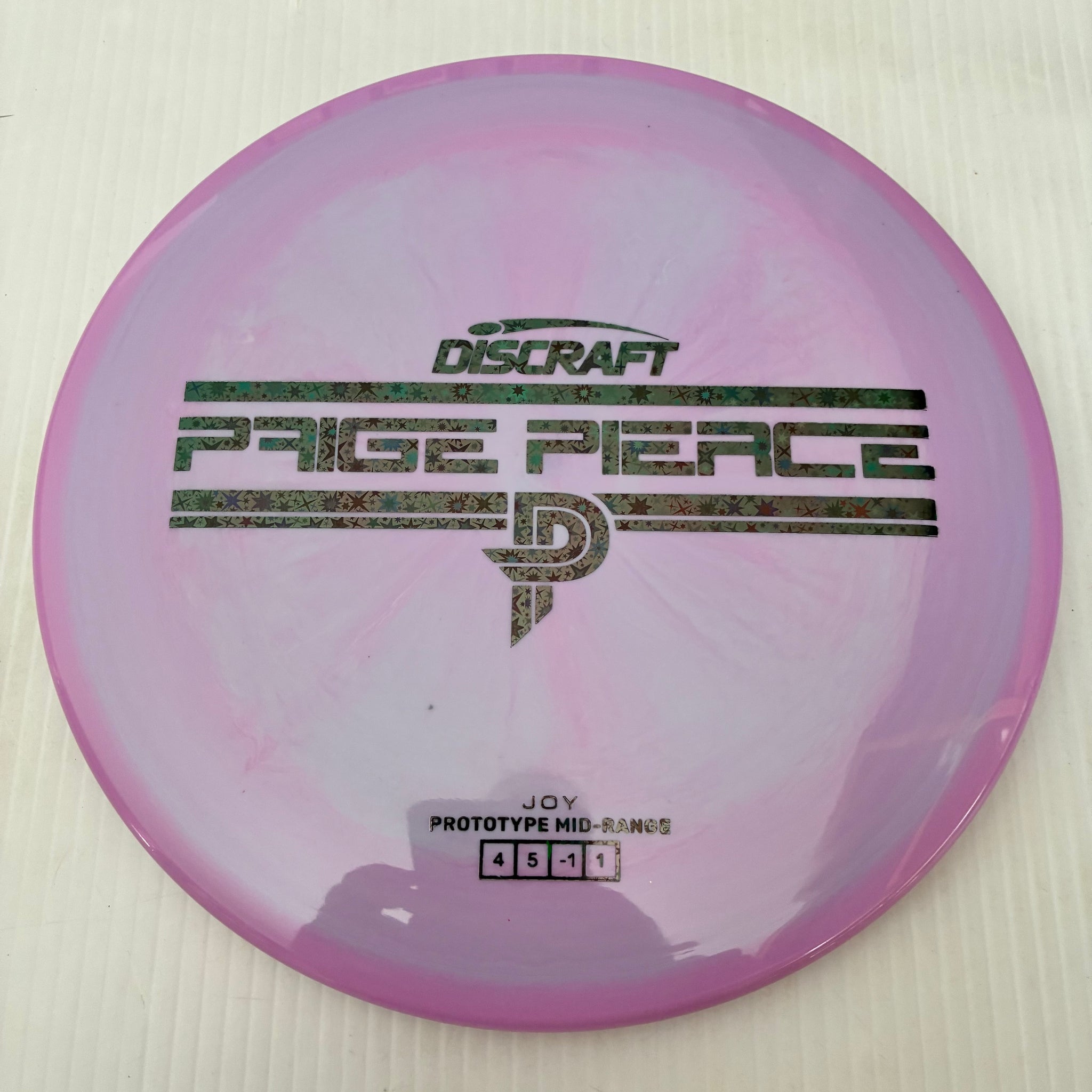 Discraft Paige Pierce Prototype Swirly ESP Joy 4/5/-1/1