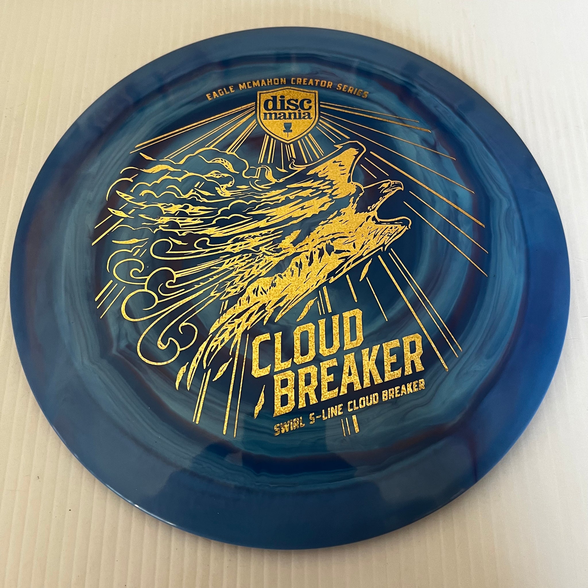 Discmania Final Run Eagle McMahon Creator Series Swirl S-Line Cloud Breaker 12/5/-1/3