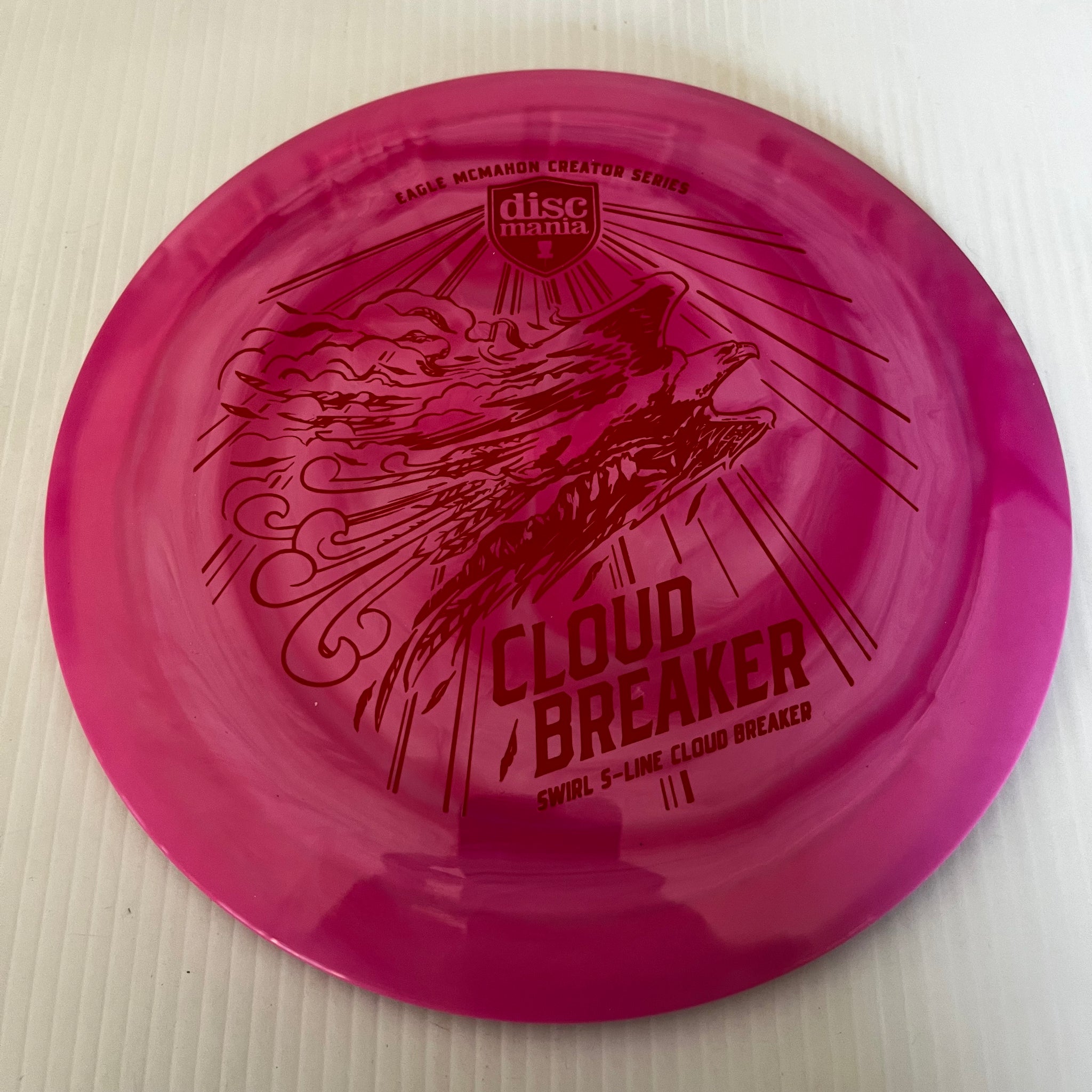 Discmania Final Run Eagle McMahon Creator Series Swirl S-Line Cloud Breaker 12/5/-1/3