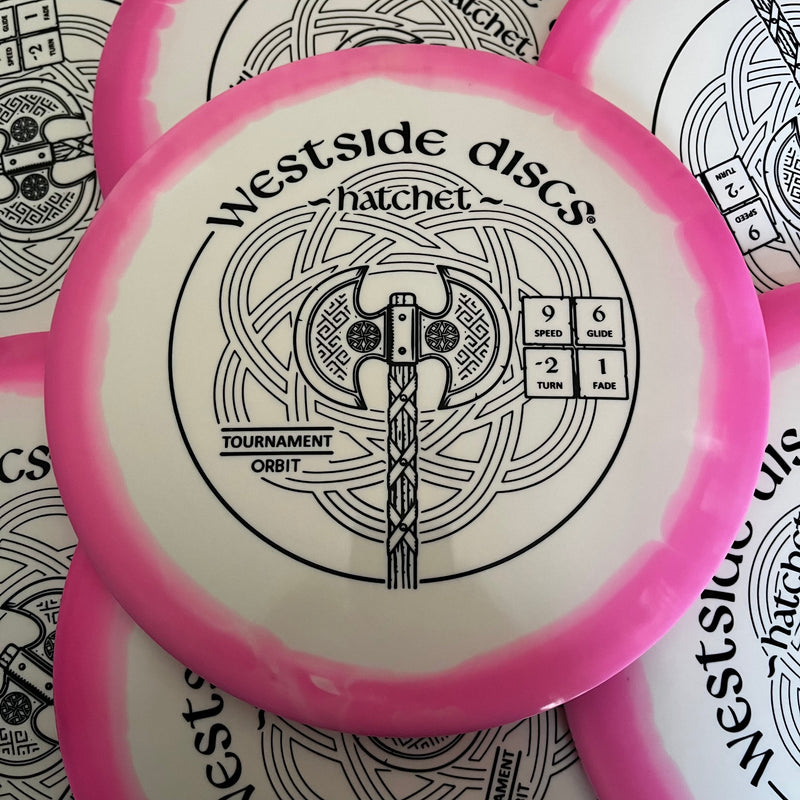 Westside Discs Tournament Orbit Hatchet 9/6/-2/1