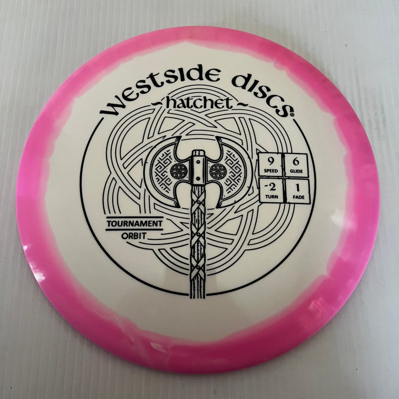 Westside Discs Tournament Orbit Hatchet 9/6/-2/1