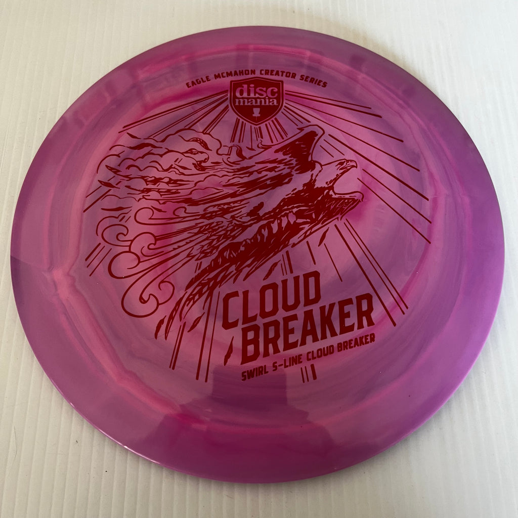 Discmania Final Run Eagle McMahon Creator Series Swirl S-Line Cloud Breaker 12/5/-1/3