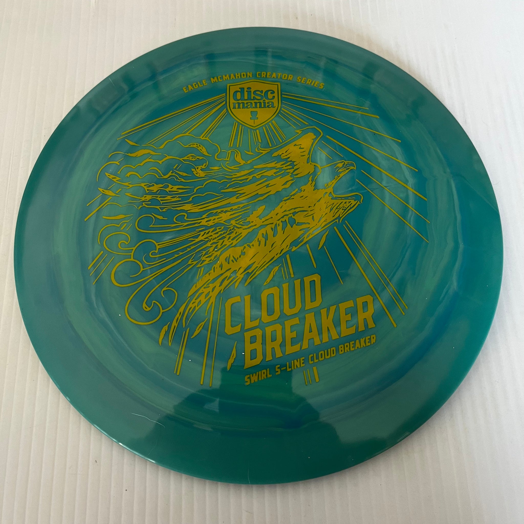Discmania Final Run Eagle McMahon Creator Series Swirl S-Line Cloud Breaker 12/5/-1/3