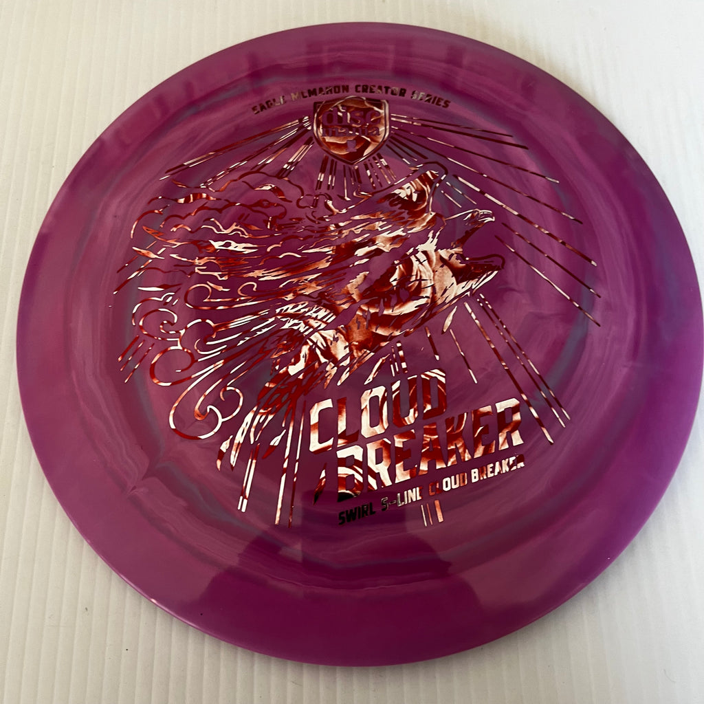 Discmania Final Run Eagle McMahon Creator Series Swirl S-Line Cloud Breaker 12/5/-1/3