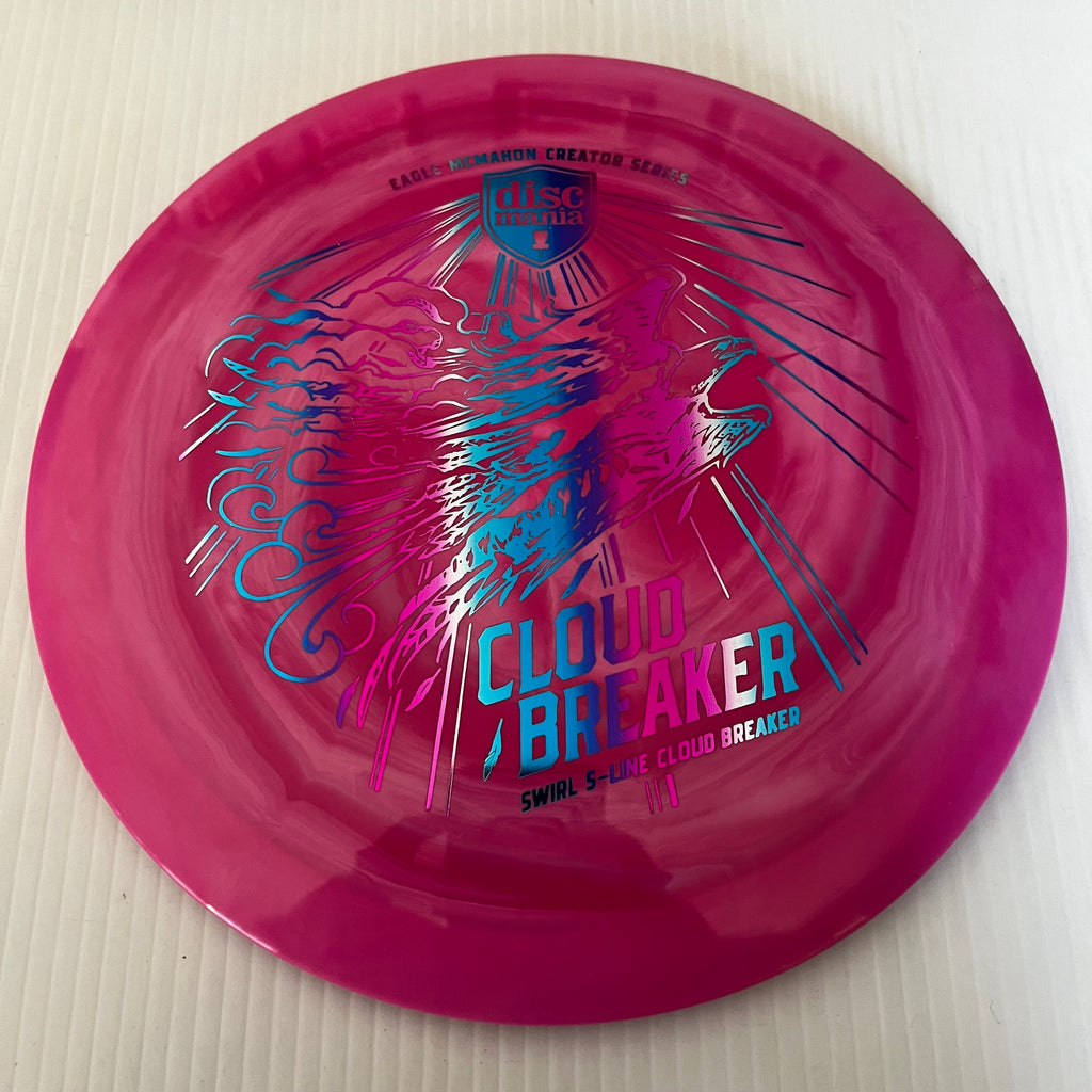 Discmania Final Run Eagle McMahon Creator Series Swirl S-Line Cloud Breaker 12/5/-1/3