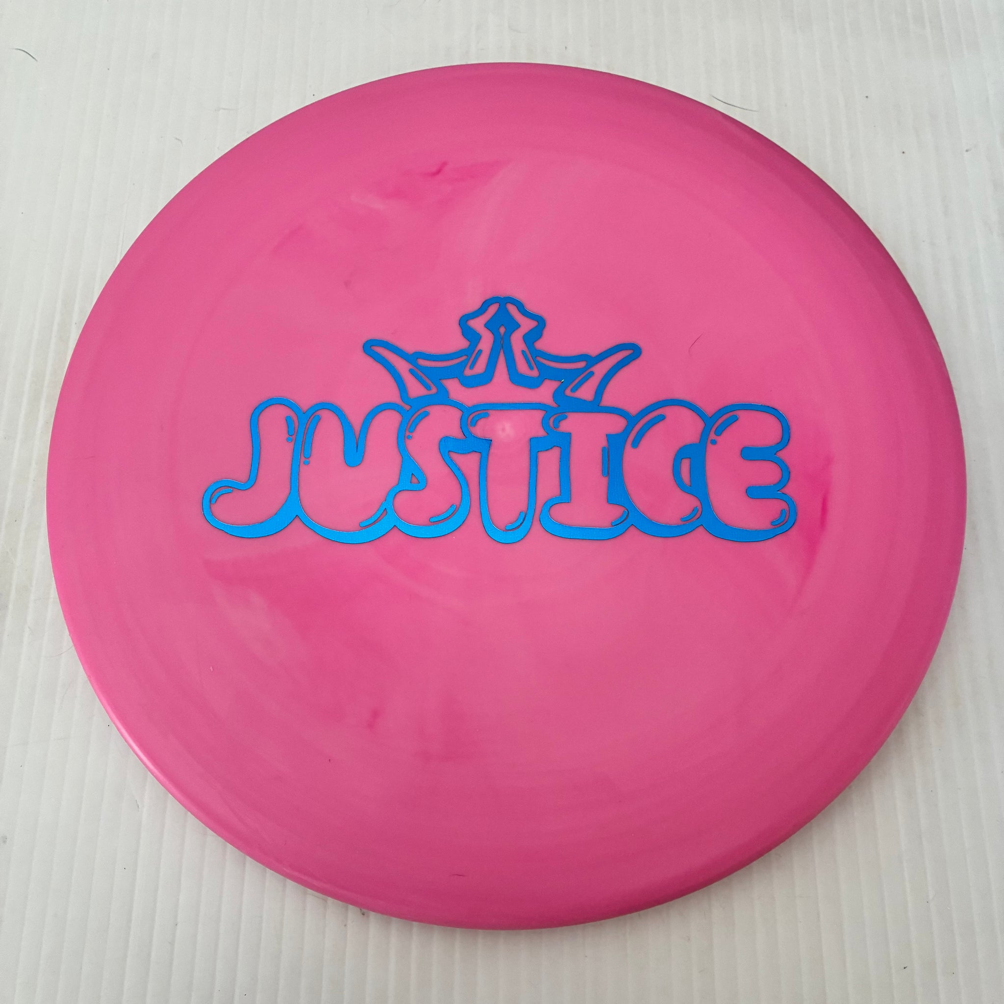 Dynamic Discs Classic Soft Moonshine Glow Bubbled Justice 5/1/0.5/4