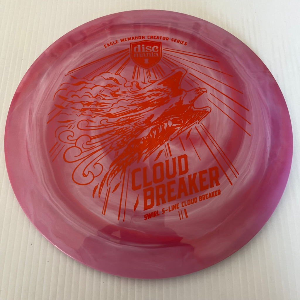 Discmania Final Run Eagle McMahon Creator Series Swirl S-Line Cloud Breaker 12/5/-1/3