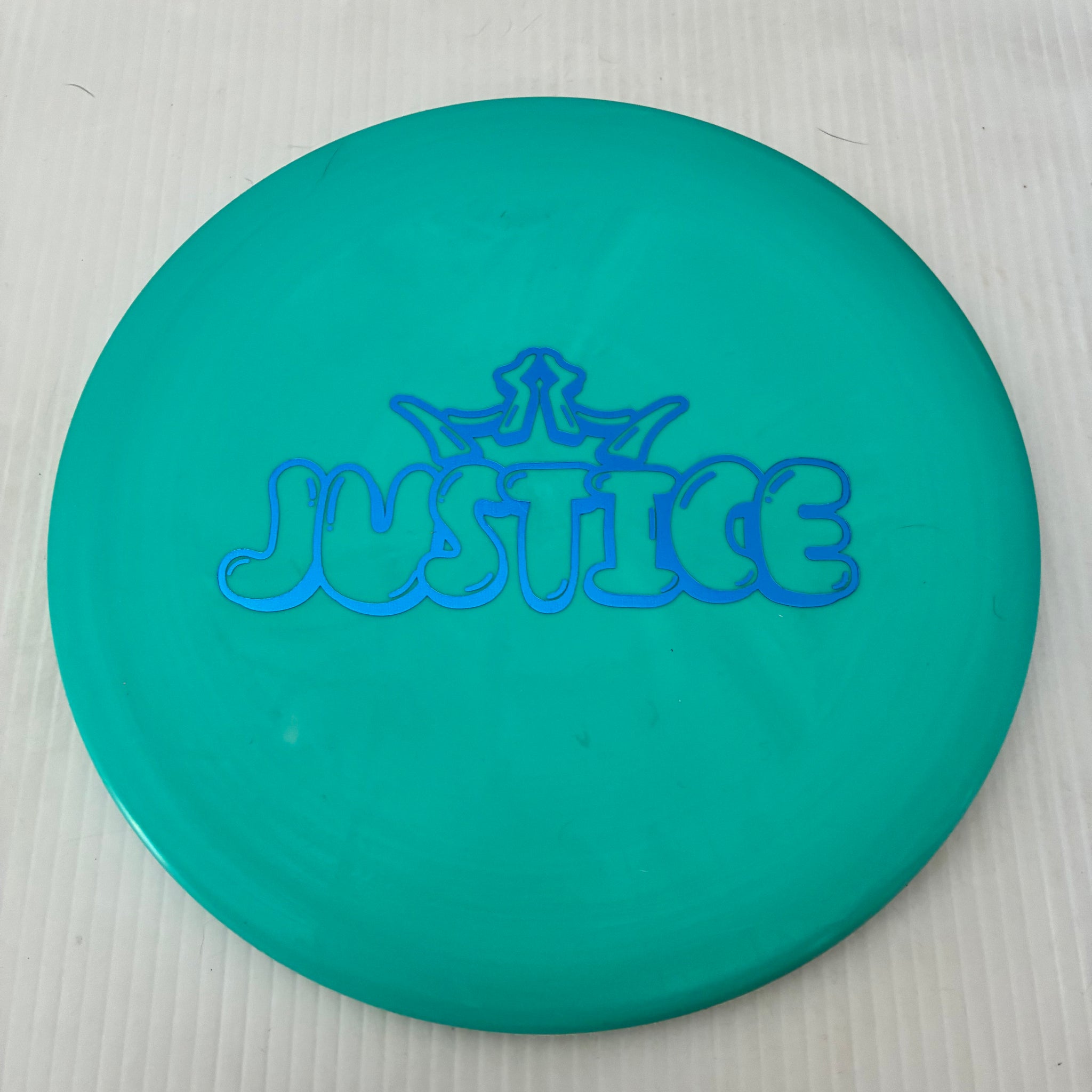 Dynamic Discs Classic Soft Moonshine Glow Bubbled Justice 5/1/0.5/4