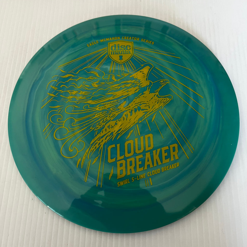 Discmania Final Run Eagle McMahon Creator Series Swirl S-Line Cloud Breaker 12/5/-1/3