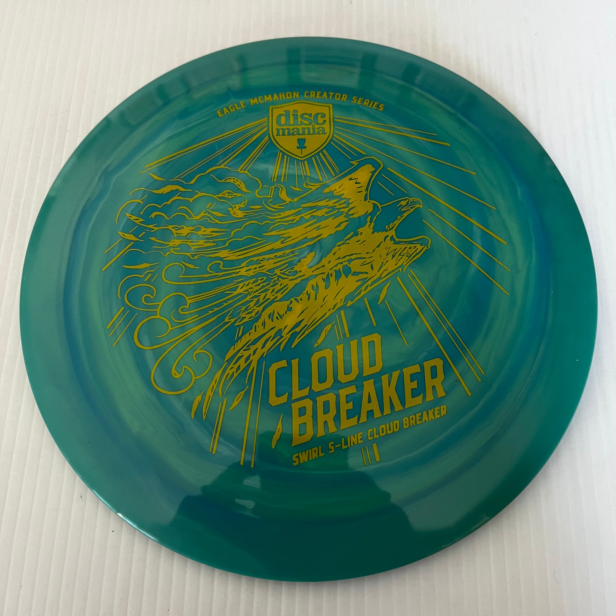 Discmania Final Run Eagle McMahon Creator Series Swirl S-Line Cloud Breaker 12/5/-1/3
