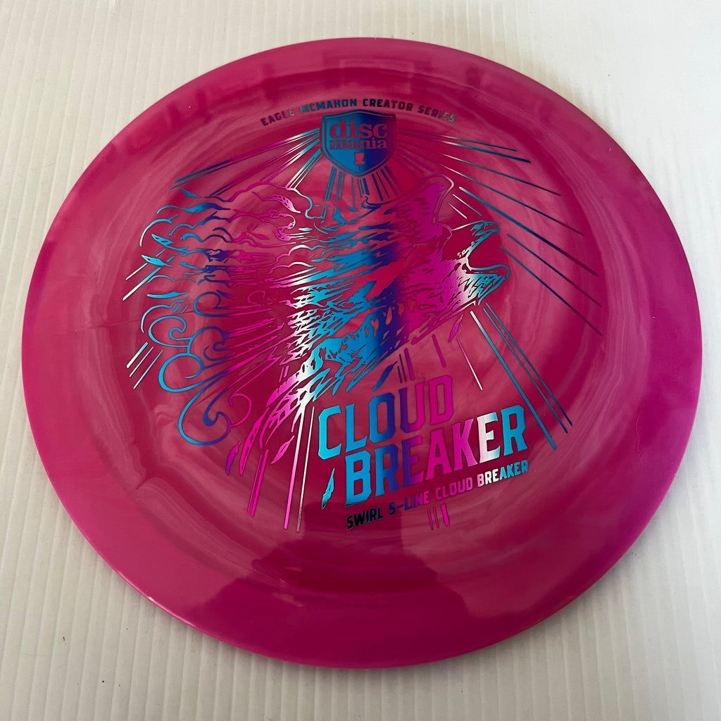 Discmania Final Run Eagle McMahon Creator Series Swirl S-Line Cloud Breaker 12/5/-1/3