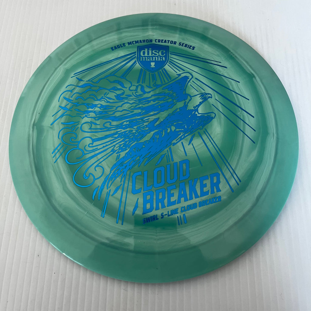 Discmania Final Run Eagle McMahon Creator Series Swirl S-Line Cloud Breaker 12/5/-1/3